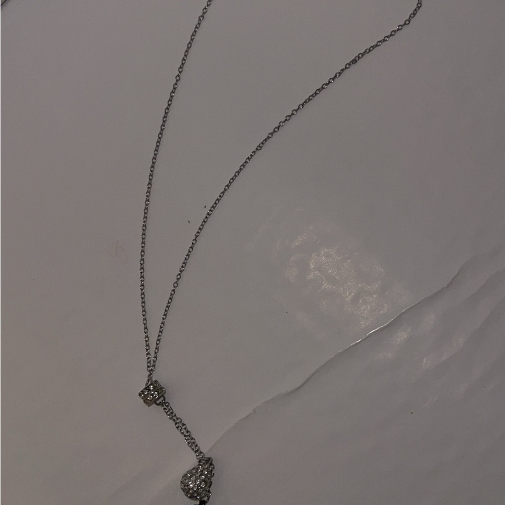 Spring Street Silver Heart Pendant Necklace